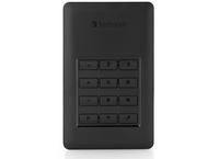 Външни HDD 1TB Verbatim Store 'n' Go Secure Portable HDD Black
