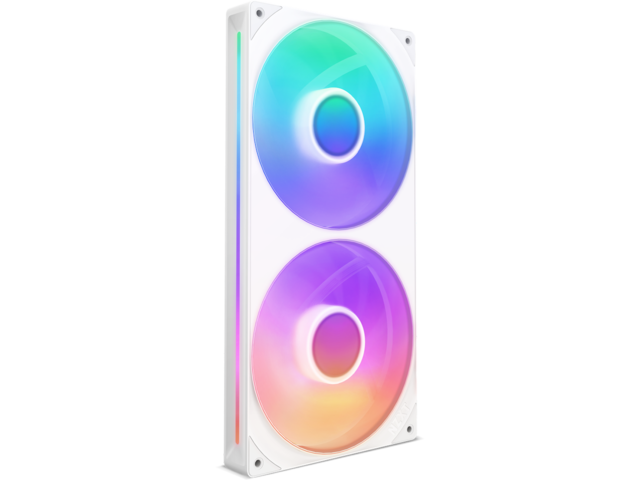 Вентилатори NZXT F280 RGB Core Matte White