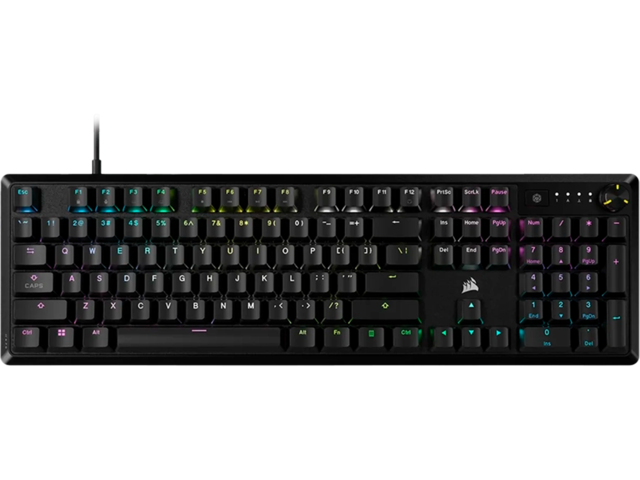 Клавиатури Corsair K70 CORE RGB Mechanical Gaming Keyboard — Black