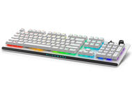 Клавиатури Alienware Tri-Mode Wireless Gaming Keyboard - AW920K (Lunar Light)