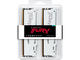Оперативна памет 64GB (2x32GB) DDR5 5200 MT/s Kingston FURY Beast White RGB