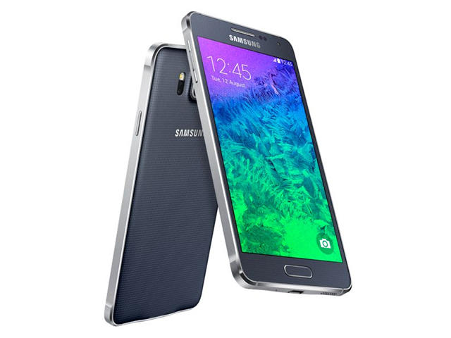 Смартфони Samsung Galaxy Alpha (SM-G850F) 32GB, черен цвят