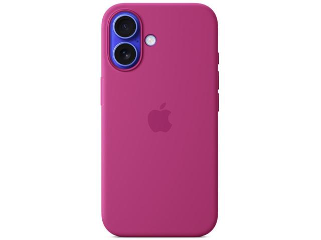 Калъфи Apple iPhone 16 Silicone Case with MagSafe - Fuchsia