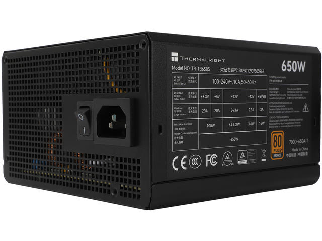 Захранвания за компютри Thermalright TB-650S ATX 3.0