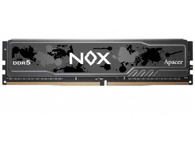 Оперативна памет 16GB DDR5 5600 MT/s Apacer NOX Black