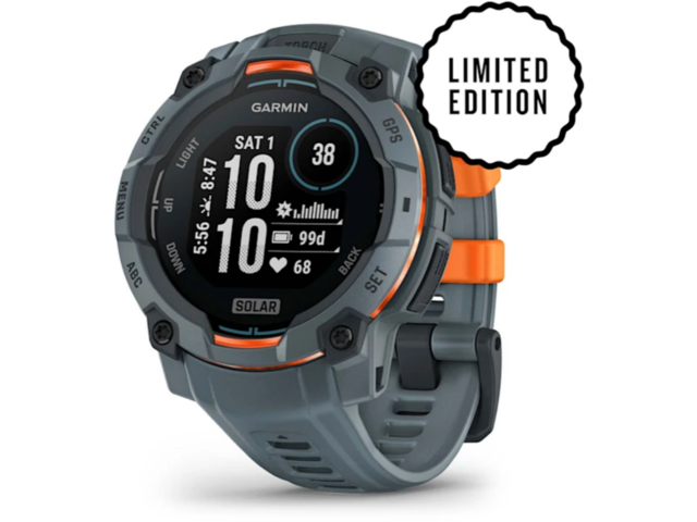 Смарт часовници Garmin Instinct 3 – 45 мм, Solar - Twilight с Twilight каишка