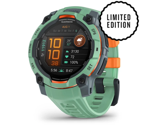 Смарт часовници Garmin Instinct 3 – 45 мм, AMOLED - Neotropic с Neotropic каишка