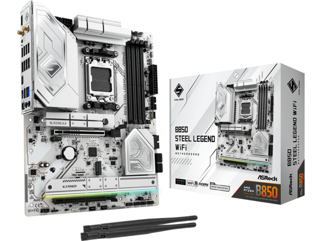 Дънни платки ASRock B850 Steel Legend WiFi