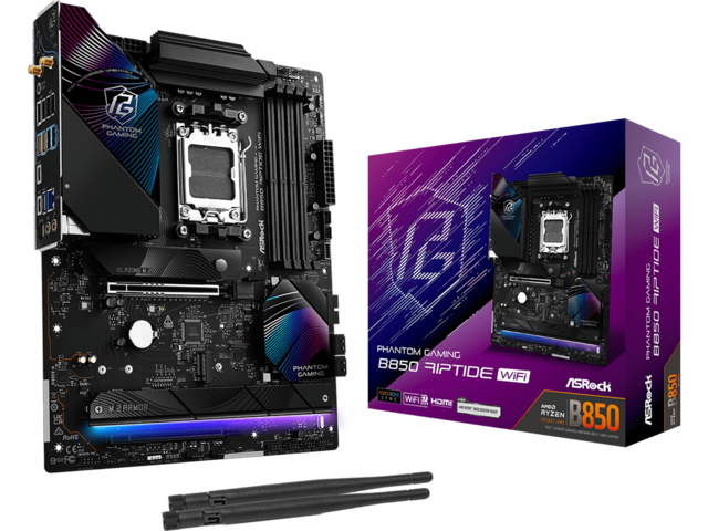 Дънни платки ASRock B850 Riptide WiFi