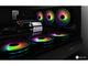 Вентилатори EZDIY-FAB Moonlight 120mm RGB Black - 3 Pack