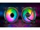 Вентилатори EZDIY-FAB Moonlight 120mm RGB Black - 3 Pack