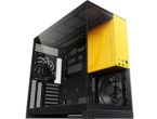 Кутии Geometric Future Model 5 Black/Yellow, С вентилатори