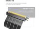 Кабели за компоненти EZDIY-FAB PCI-e 4.0 x16 Riser Cable Right Angle 300mm