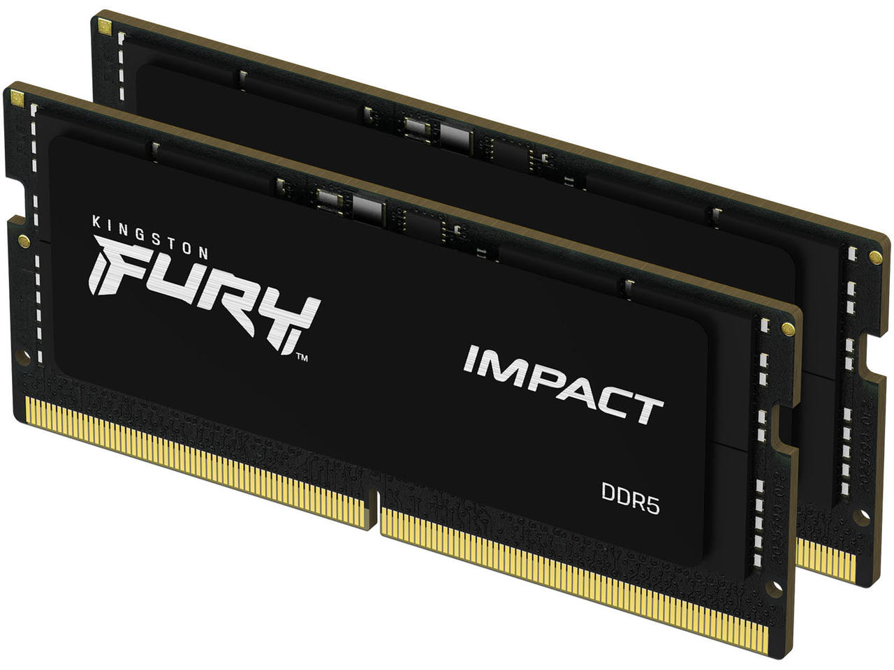 32GB (2x16GB) DDR5 4800 MT/s Kingston FURY Impact SODIMM | Laptop