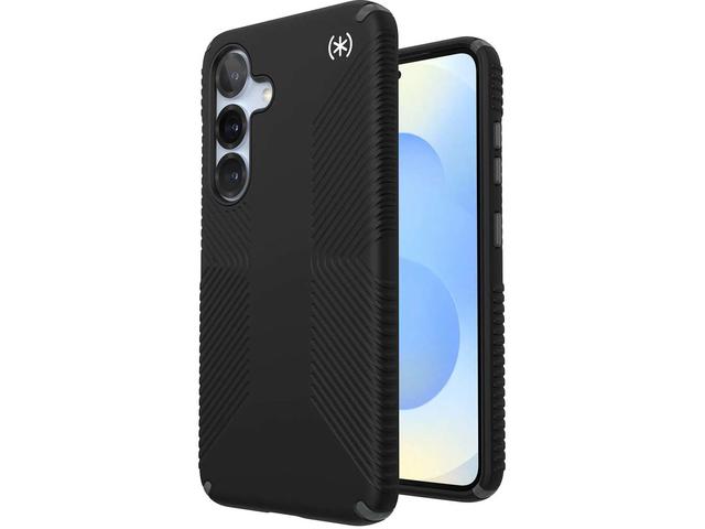 Калъфи Speck Presidio2 Grip Magnet за Samsung Galaxy S25,  Black/Slate Grey