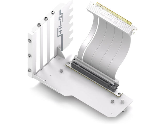 Кабели за компоненти EZDIY-FAB SHIELD комплект за вертикален монтаж на видеокарта, Бял