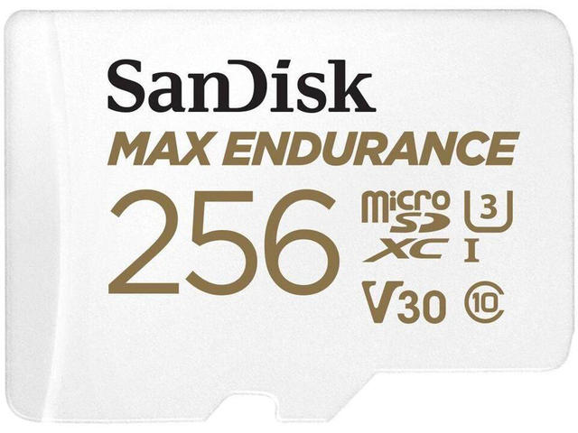 Карти памет 256GB SanDisk MAX ENDURANCE UHS-I