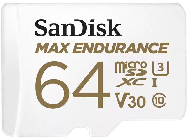 Карти памет 64GB SanDisk MAX ENDURANCE UHS-I