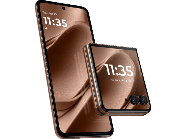 Смартфони Motorola Razr 50 Ultra 5G - 12GB RAM / 512GB, Mocha Mousse