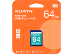 Карти памет 64GB ADATA Premier Pro SDXC UHS-I U3 Class 10 (V30S)