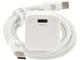 Зарядни устройства Dviced Wall charger 30W GaN USB-C EU с кабел- White
