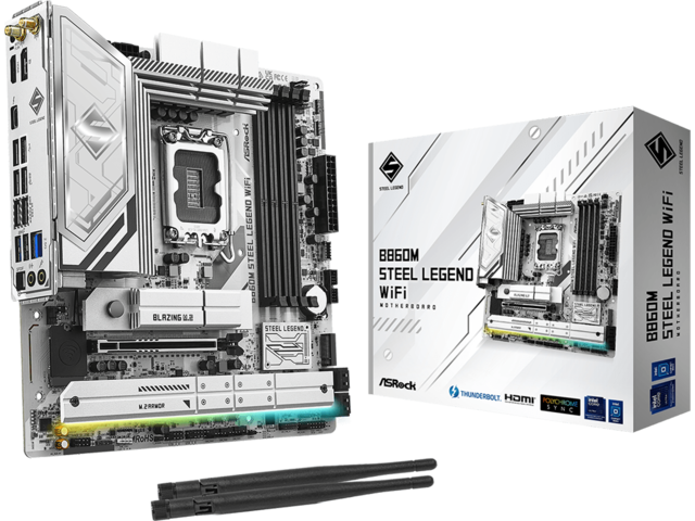 Дънни платки ASRock B860M Steel Legend WiFi