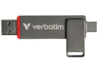 USB памети 512GB Verbatim Dual QuickStick USB-C & USB-A USB 3.2 Gen 1