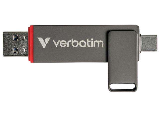 USB памети 1TB Verbatim Dual QuickStick USB-C & USB-A USB 3.2 Gen 1