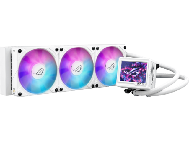 Охладители ASUS ROG RYUJIN III 360 ARGB Extreme White Edition