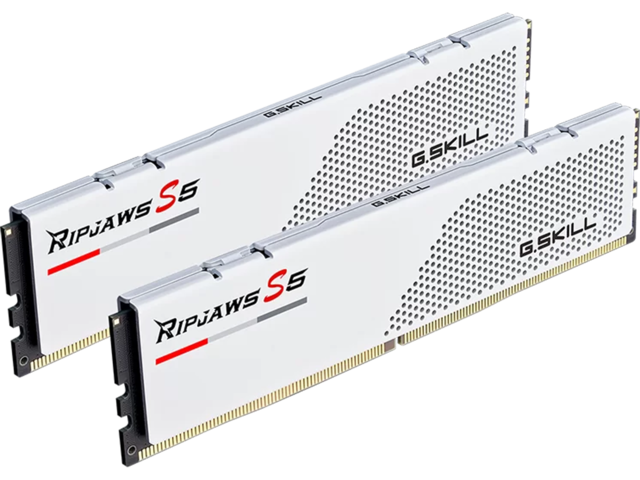 Оперативна памет 64GB (2x32GB) DDR5 6000 MT/s G.SKILL Ripjaws S5 White