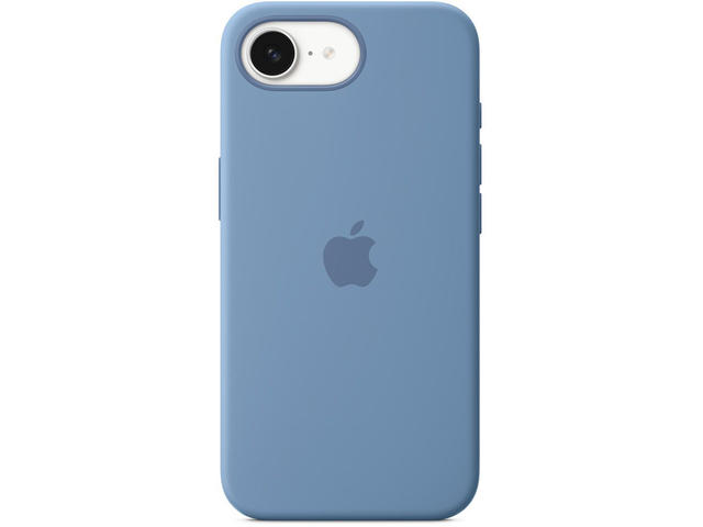 Калъфи Apple Silicone Case for iPhone 16e - Winter Blue