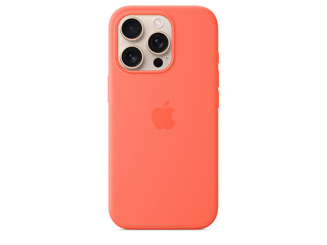 Калъфи Apple iPhone 16 Pro Silicone Case with MagSafe - Tangerine
