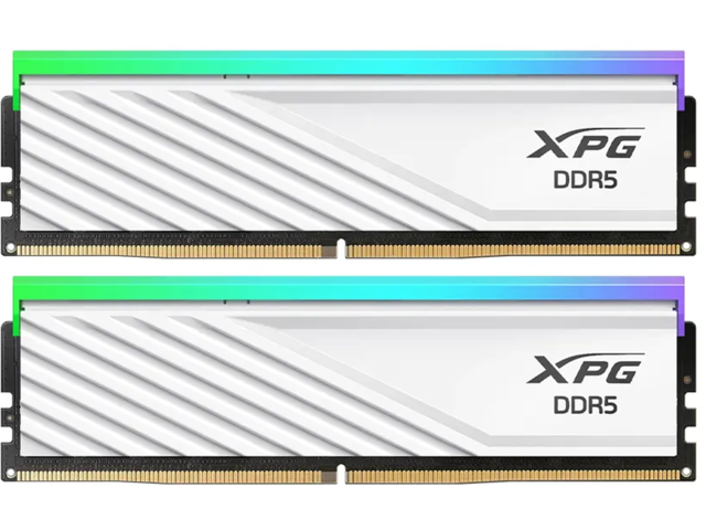 Оперативна памет 48GB (2x24GB) DDR5 6400 MT/s XPG LANCER BLADE RGB White