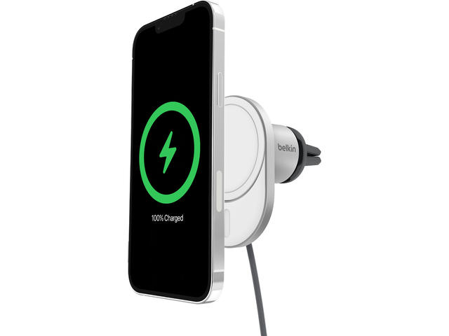 Зарядни устройства Belkin  BoostCharge Pro Wireless Car Charger with Official MagSafe Charging 15W