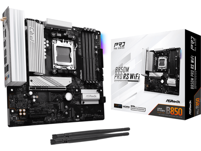 Дънни платки ASRock B850M Pro RS WiFi