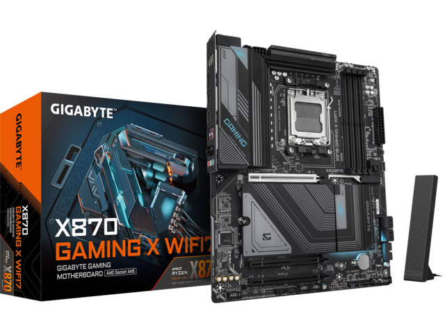 Дънни платки GIGABYTE X870 GAMING X WIFI7