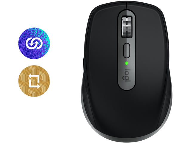 Мишки Logitech MX Anywhere 3S за Mac, Space Gray