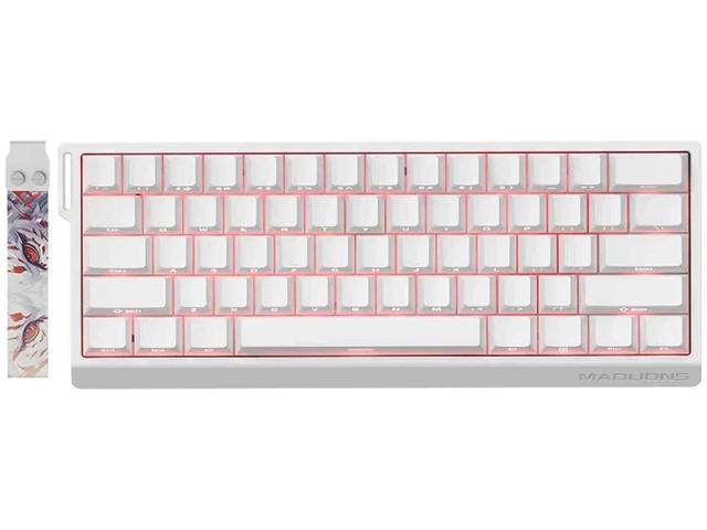 Клавиатури Madlions MAD 60 HE Flagship - 8K, White