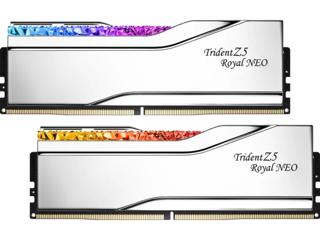 Оперативна памет 64GB (2x32GB) DDR5 6000 MT/s G.SKILL Trident Z5 Royal Neo White