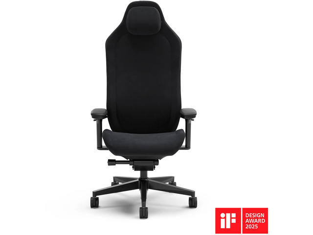 Геймърски столове Fractal Design Refine Alcantara, Dark