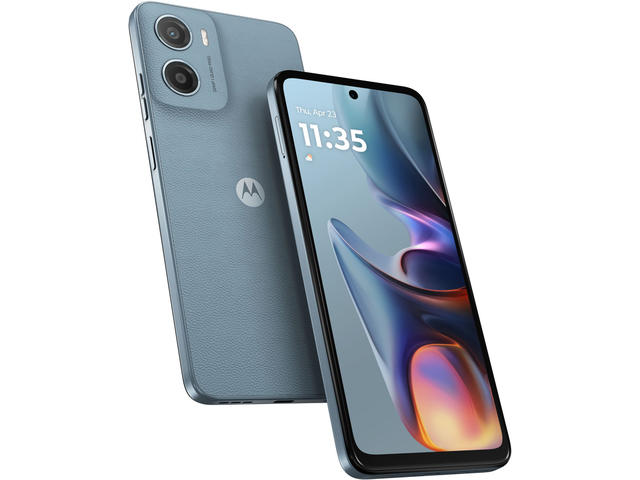 Смартфони Motorola Moto E15 - 2GB RAM / 64GB, Misty Blue