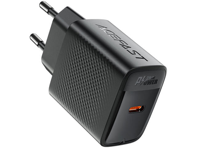 Зарядни устройства Acefast Fast Charge Wall Charger A104 PD25W GaN (1xUSB-C) EU