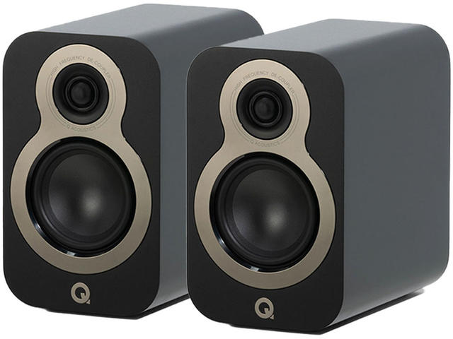 Колони Q Acoustics 3010c - черен мат