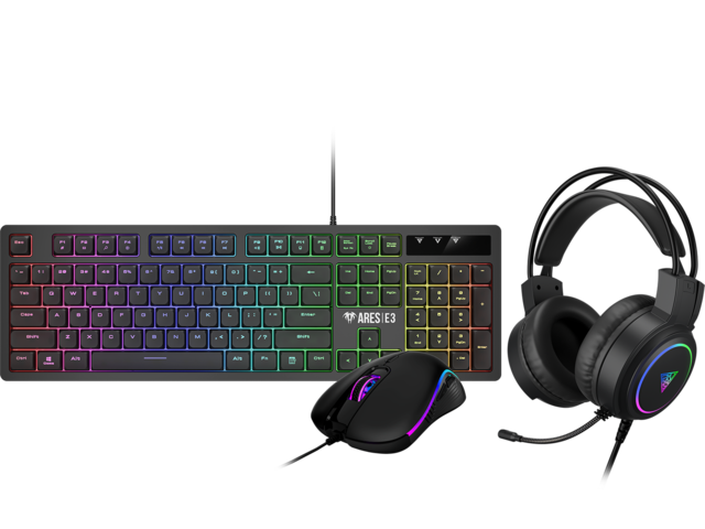 Клавиатури Gamdias Gaming COMBO - POSEIDON E2 3-в-1 Combo 