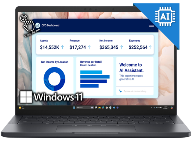 Лаптопи Dell Pro 13 Premium PA13250