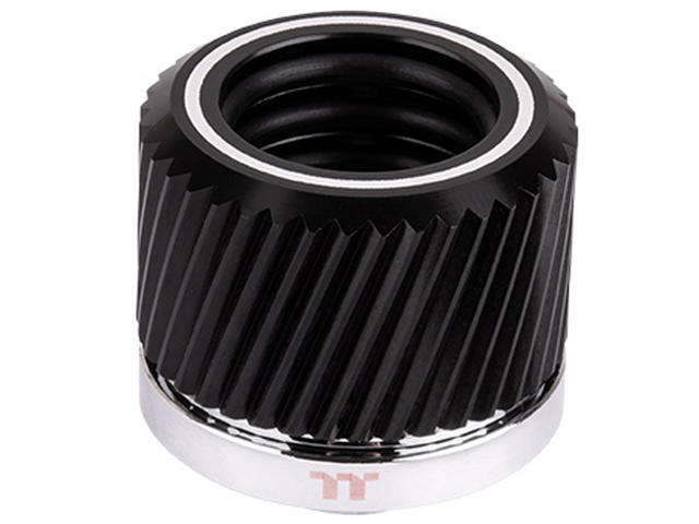 Фитинги Thermaltake Pacific SF Hard Tube 16mm OD Compression – Silver Black