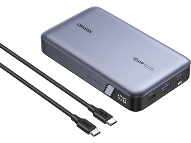Външни батерии Ugreen Nexode 20000mAh 100W UG25188