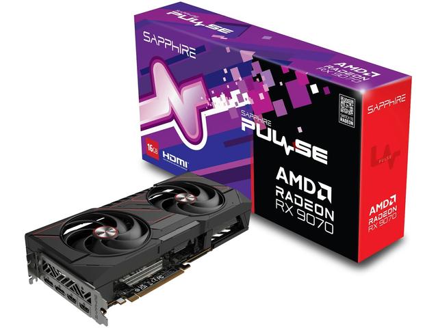 Видео карти Sapphire PULSE AMD Radeon RX 9070 16GB