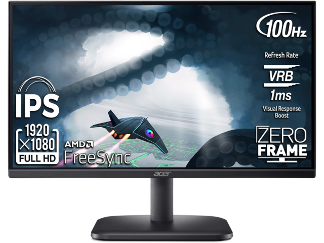 Монитори Acer EK251QEbi, Без фабрична опаковка