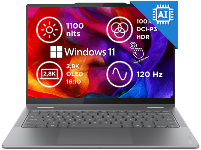 Лаптопи Lenovo Yoga 7 14" Gen 10 2-in-1